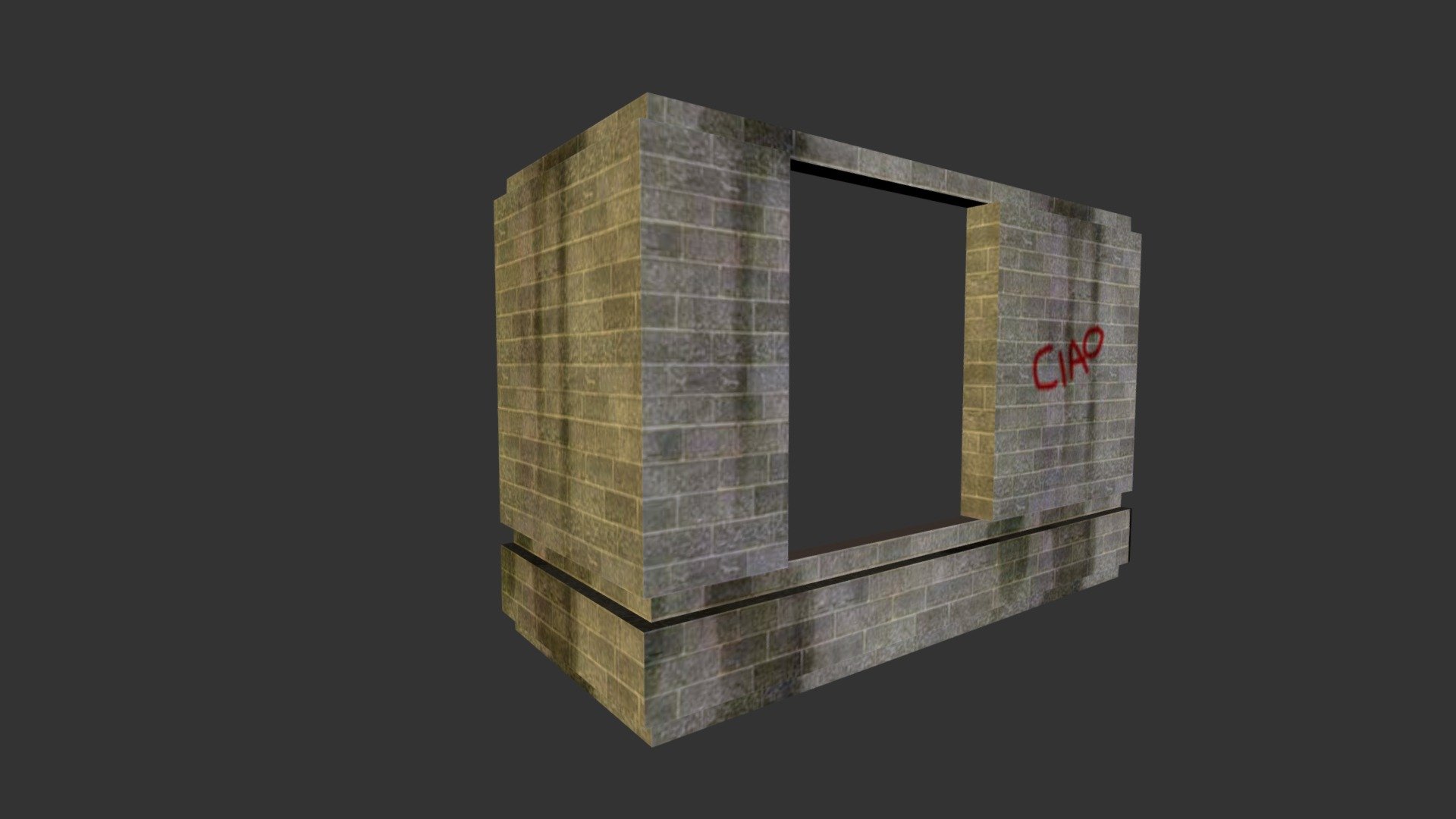 Wall1 - 3D model by Francesco Coldesina (@topfrank2013) 3d model