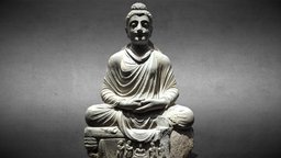 seated buddha buddha, seated, gandhara