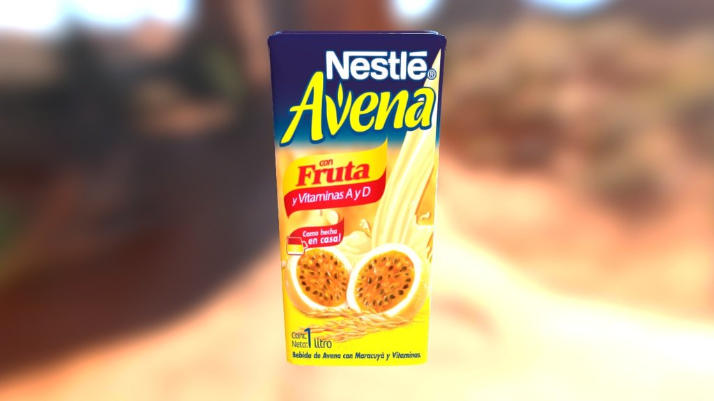 Test - NESTLÉ® Avena - 3D model by twitito 3d model