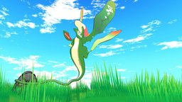 Breath of Fire IV grass, breathoffire4, dragon