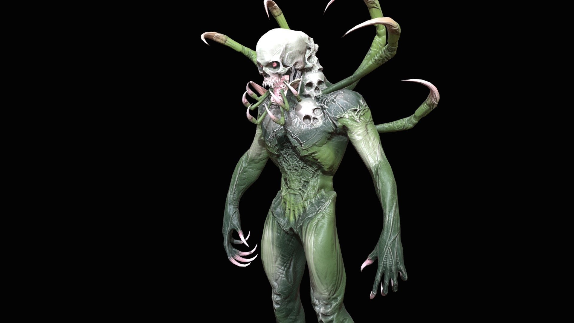 Low-poly model of the character MutantMonster10
Suitable for games of different genre: RPG, strategy, first-person shooter, etc.
In the archive, the basic mesh
faces 11862
verts 11164
tris 21772 - MonsterMutant10 - Buy Royalty Free 3D model by dremorn 3d model