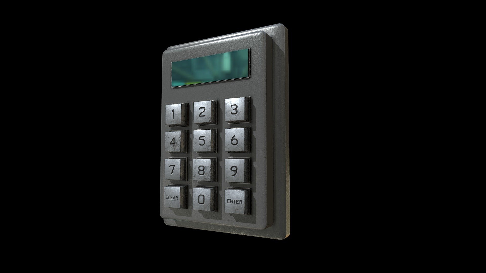 Codelock model for use in your games please download and use this as many times as you like in your projects.

You can find more from me over on Youtube if you download and use my models please help me out by subscribing for free on YouTube it’s a way to support me and I would greatly appreciate it :)

www.youtube.com/@AMMediaGames - Basic Door KeyPad/CodeLock Free - Download Free 3D model by AMMediaGames 3d model