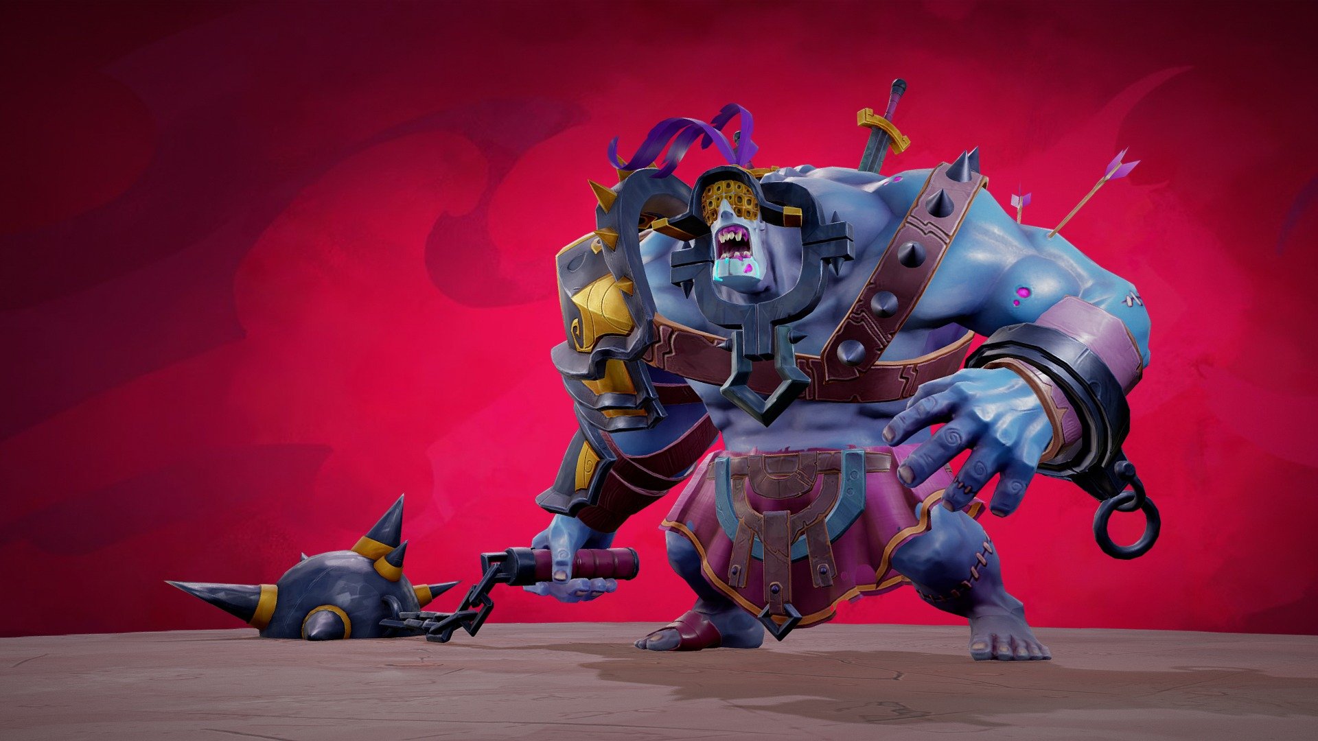 Hi guys !! 
I'm so excited to show you this dude that I'm working on it the past few weeks !
Can't wait to see your feedback =) 

You can see render here : https://www.artstation.com/artwork/kbrxl
Original concept Baldi Konijn  : https://www.artstation.com/artwork/n1go9 - El Gladiador Zombi  ! - 3D model by Maxime_Chevrier 3d model