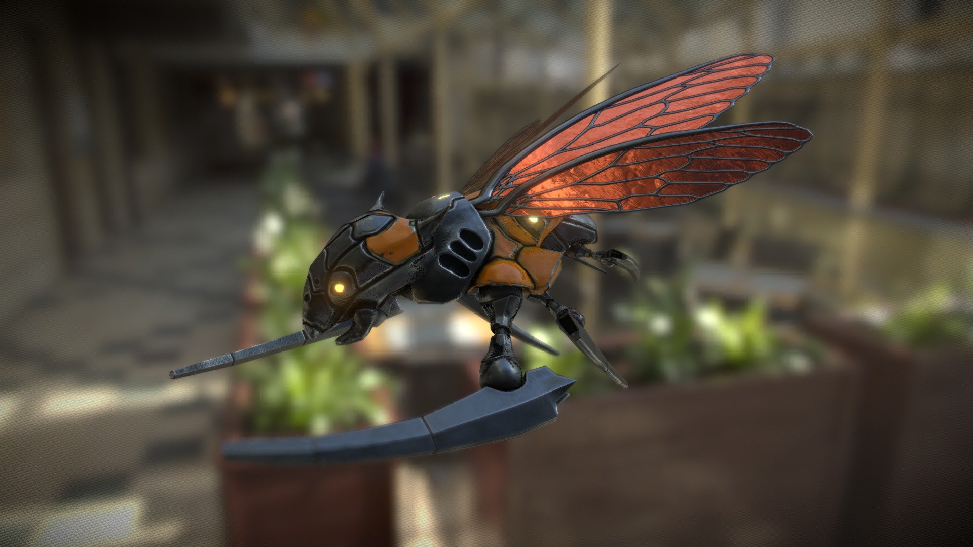 Robot Insect - 3D model by dj_ruska 3d model