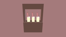 Limonade pixel-art, blockbench, limonade, low-poly, voxel