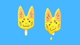 Kitty Cat Ice Cream😺🍦
