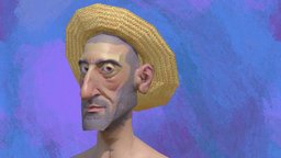 End Look hat, avatar, portrait, stylizedcharacter, character, man, stylized, characterdesign, gaze