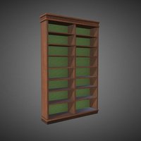 Scaffale A furniture, 3dsmax, 3dsmaxpublisher