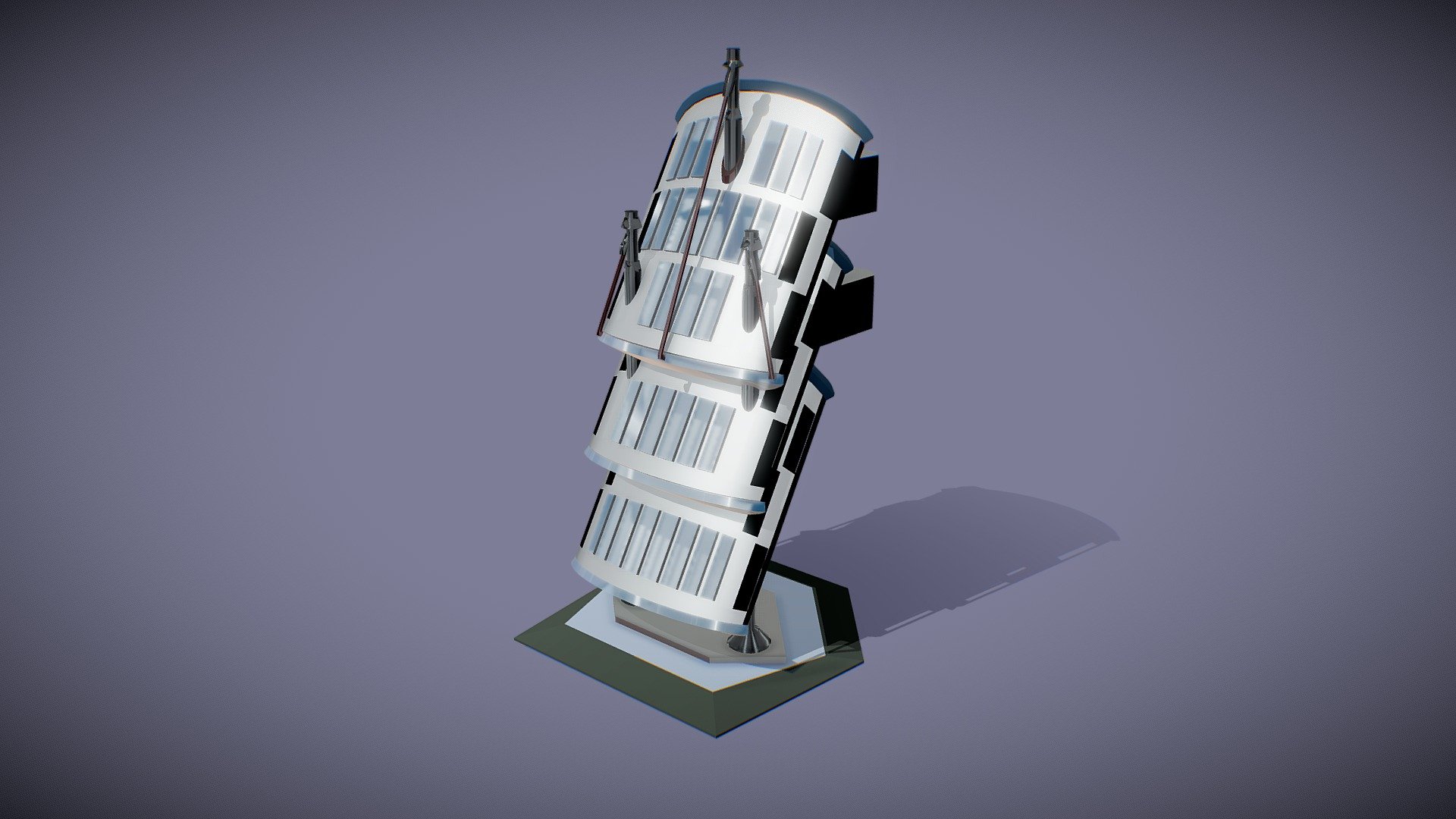 SciFi building_242
futuristic metaverse scifi architecture building base mesh block flat tower skyscraper kitbash citi cyberpunk cityskape simcity vr lowpoly - SciFi building_242 - Buy Royalty Free 3D model by TankStorm 3d model