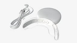 Teeth whitening kit wireless kit, wireless, care, teeth, dental, oral, electronic, clean, protection, brush, tooth, hygiene, toothbrush, ultrasonic, 3d, pbr, technology, whitening