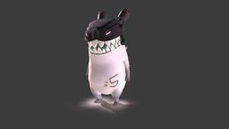 Little Crobus moster, idle, 2tjdf, maya2018, zbrush, animation