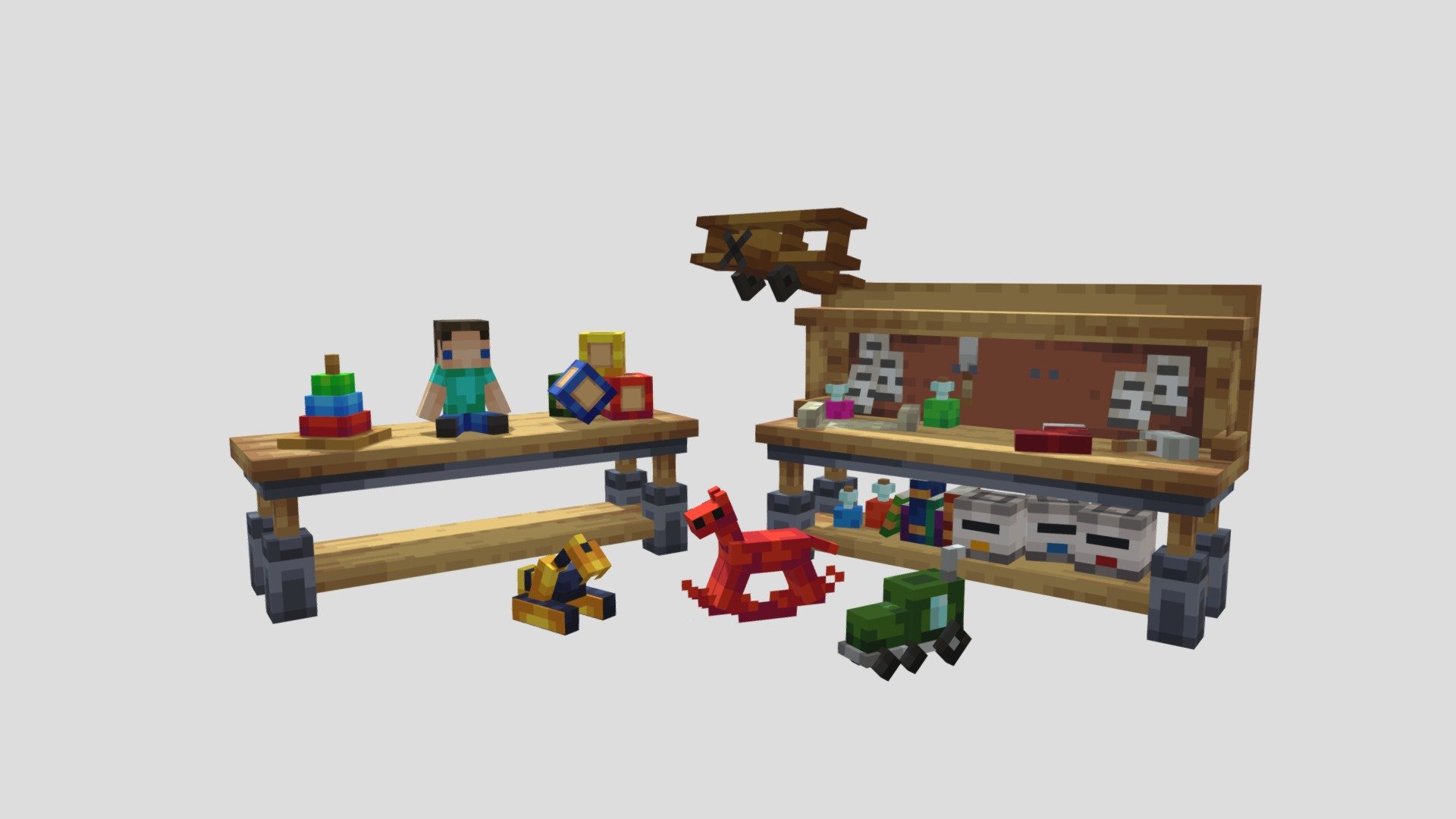 Santa's Workshop - 3D model by Hibiscus Creative Studios (@hibiscusmc) 3d model