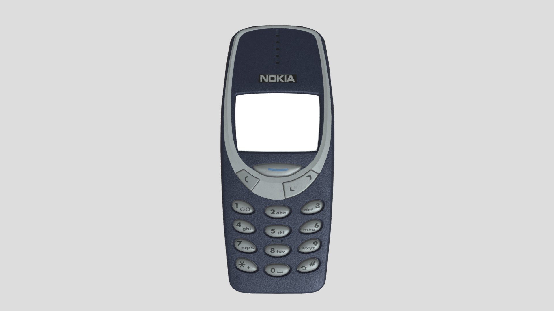 Nokia 3310 old mobile phone for making calls, mobile phone for the elderly, student use, business use collection - Nokia old version Nokia 3310 senior phone - Buy Royalty Free 3D model by Jackey&Design (@1394725324zhang) 3d model