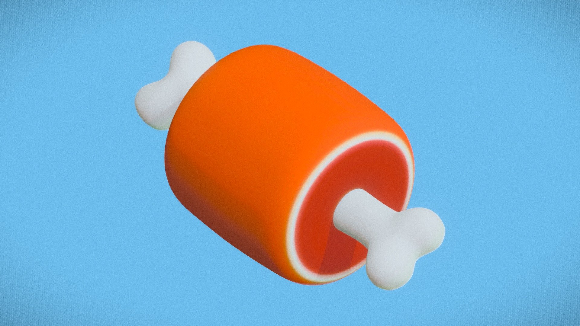 emoji
food
cartoon
hungery
much 
hunger
nom nom
guilt
lol - Meat on Bone - Buy Royalty Free 3D model by CzernO (@czernobog) 3d model