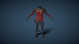 Clothes Character soldier, clothes, boots, character