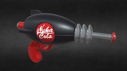 Nuka Cola Zapper videogames, props, pistol, zapper, nukacola, weapon, fallout, nethesda