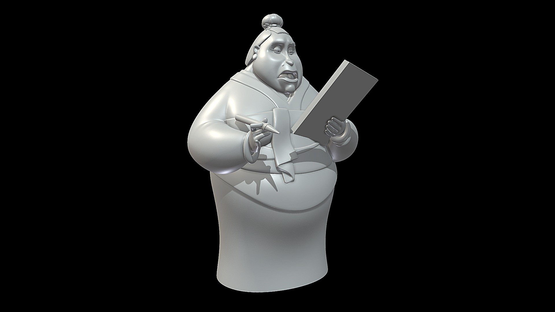 The Matchmaker is a minor antagonist in Disney's 1998 animated feature film, Mulan 3d model