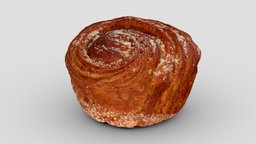Morning Bun bun, pastry, metashape, agisoft