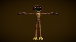 Low-Poly Dogday (Fan art) dog, scary, dogday