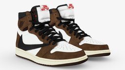 Travis Scott X Air Jordan 1 High OG TS SP people, urban, shoes, boots, nike, trainer, footwear, converse, sneaker, adidas, yeezy, jordan, metaverse, streetwear, balenciaga, nft, air, hoescan