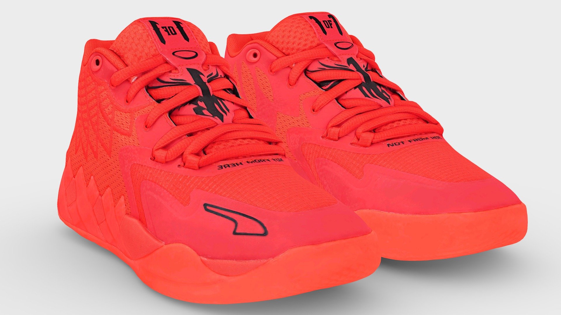 A Very Detailed scanned shoes with High-Quality .

The Mesh is UV unwrapped.

4096x4096 difuse map Texture Maps jpg format，in the compressed file rar.

The textures is lighting baked,the texture is uploaded to preview images.

File contains :

FBX .OBJ .stl.collada(dae).Maya2019,Difuse map Texture(jpg format).

If you want to change the colorway of the shoes, it is easy to do with photopshop. If you want to decrease the polycourt ,I am willing to do it.

This is a professional scanning agency, if you want any other shoes, Don't hesitate to tell me.It will helps a lot.we are available for custom shoes scan.

Don't forget to check my other sneakers,Have a nice day：） - Puma MB 01 - Buy Royalty Free 3D model by Vincent Page (@vincentpage) 3d model