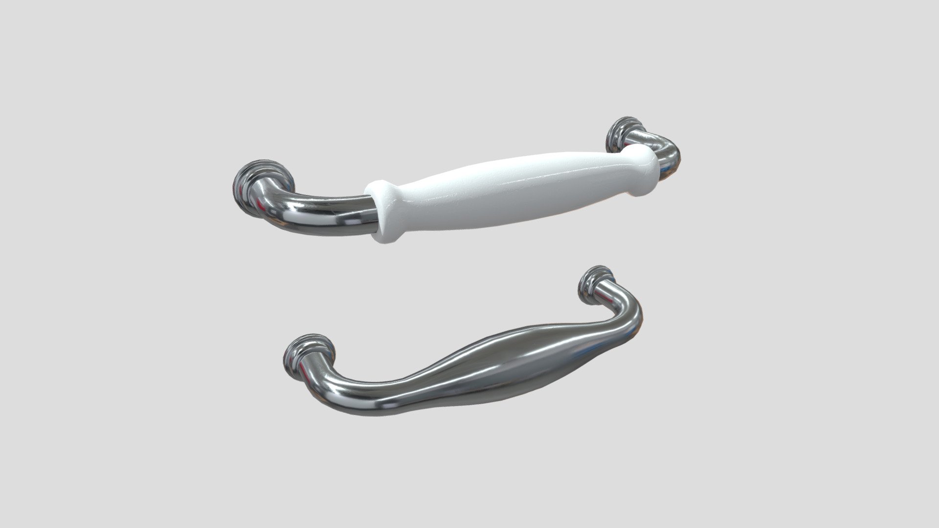 ‘Handle with care - sometimes it depends on how it looks!’

● 2048 x 2048 PBR textures

● normal map is baked from the high poly model.

If you need help with this model or have a question – please do not hesitate to contact with me. I will be happy to help you.

Contact: plaggy.net@gmail.com - Handle Set 2 - Buy Royalty Free 3D model by plaggy 3d model