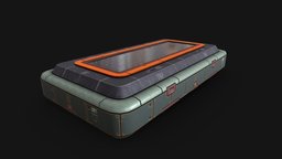 Holo Table T1 holographic, scifi, sci-fi, futuristic