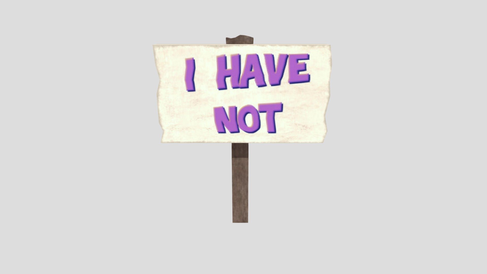 Youtuber Aphmau used this model. She used in the series MyStreet. Sign from Aphmau 3d model