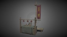 Booth stall stand stall, booth