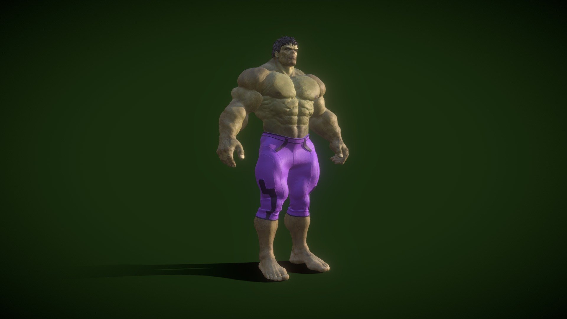Mr HULK MAN - HULK MAN - 3D model by patokali (@patokaliuno) 3d model
