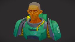 53 Division stylizedcharacter, cartoon, scifi, sci-fi, gameasset, stylized