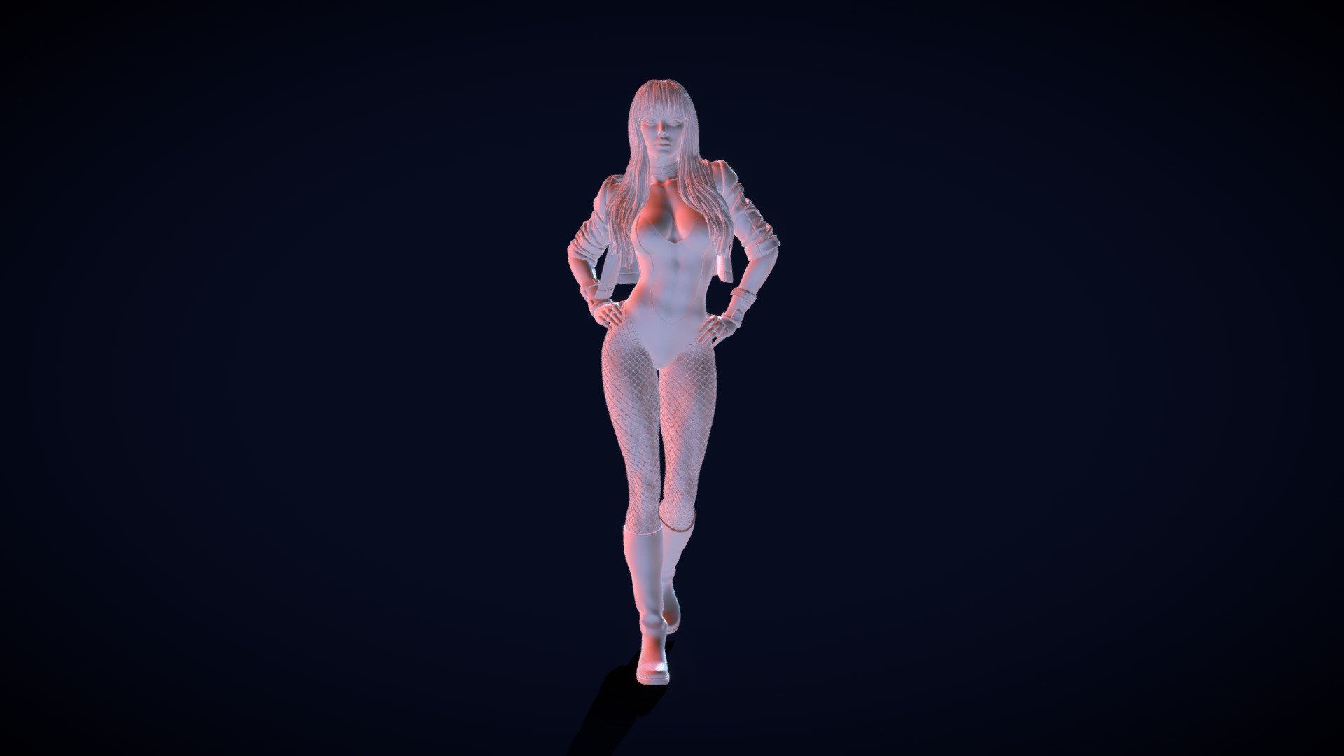 Black Canary, You want it, you got it… contact me for more information. Commissions open, now! - Black Canary ZB H - 3D model by patokali (@patokaliuno) 3d model