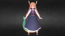 Tohru Kobayashi Dragon Maid maid, kobayashi, kobayashinomaiddragon, kobayashisdragonmaid, tohru, maya, dragon, anime