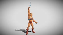 He- Man he-man, mastersoftheuniverse, blender