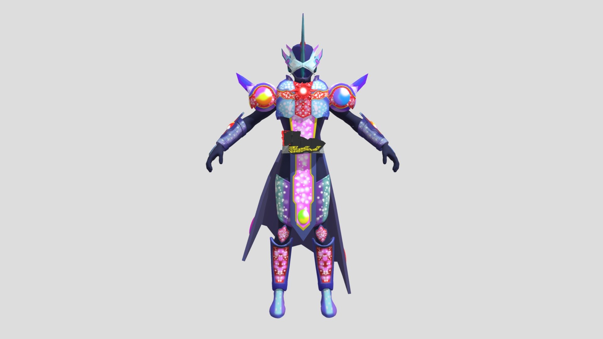 Kamen Rider Cross x Saber galaxy form - Kamen Rider Cross x Saber galaxy form - 3D model by Hendri Susanto (@Hendrisusanto) 3d model