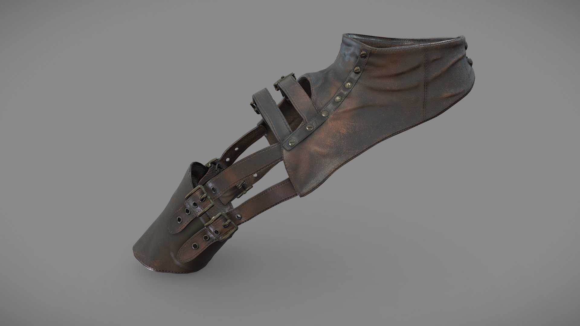 Can be fitted to any characte

Clean topology

No overlapping smart optimum unwrapped UVs

High-quality realistic textures

FBX, OBJ, gITF, USDZ (request other formats)

PBR or Classic

Type     user:3dia &ldquo;search term