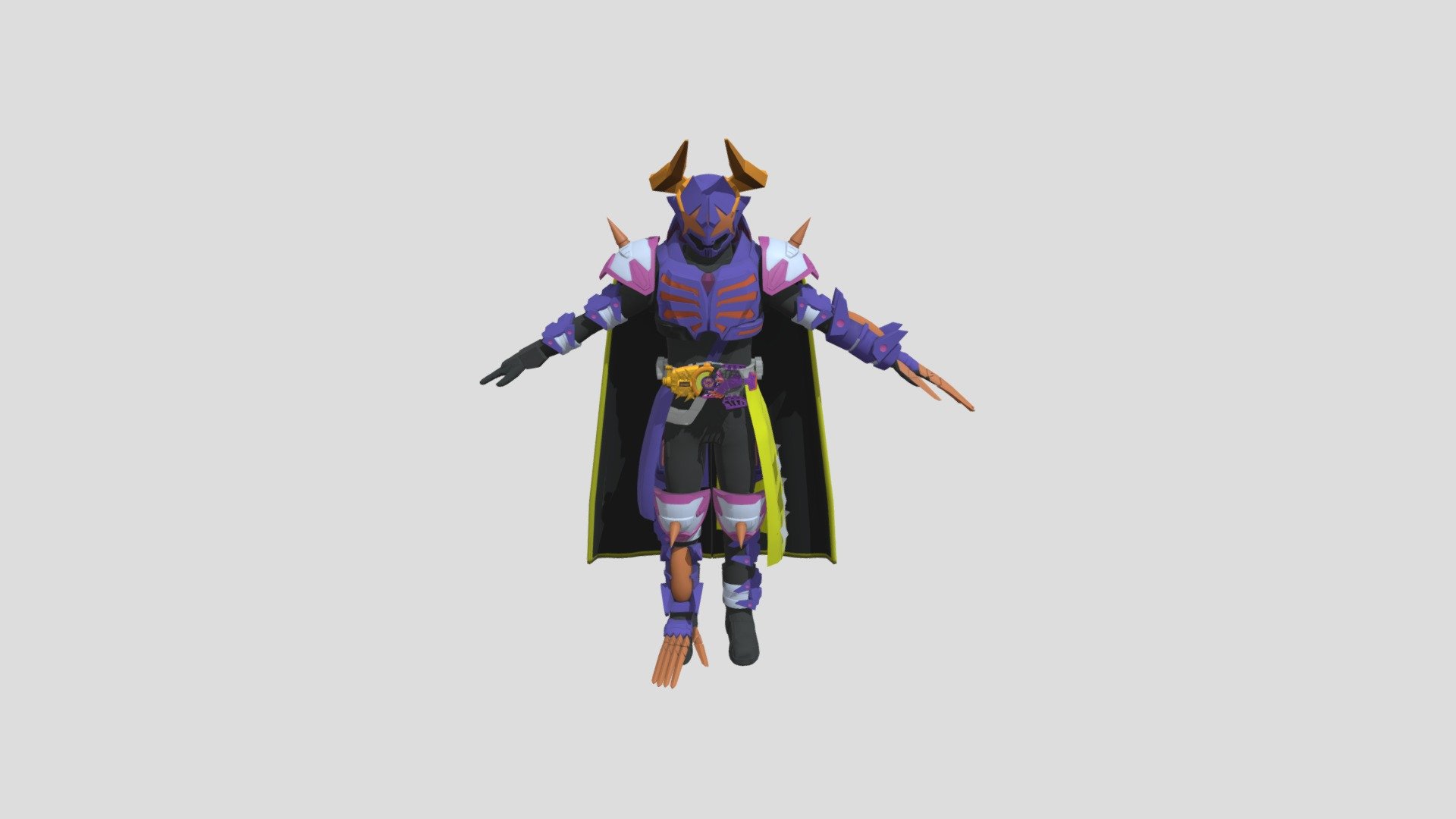 Kamen Rider Buffa Fever Form - Kamen Rider Buffa Fever Form - 3D model by Hendri Susanto (@Hendrisusanto) 3d model