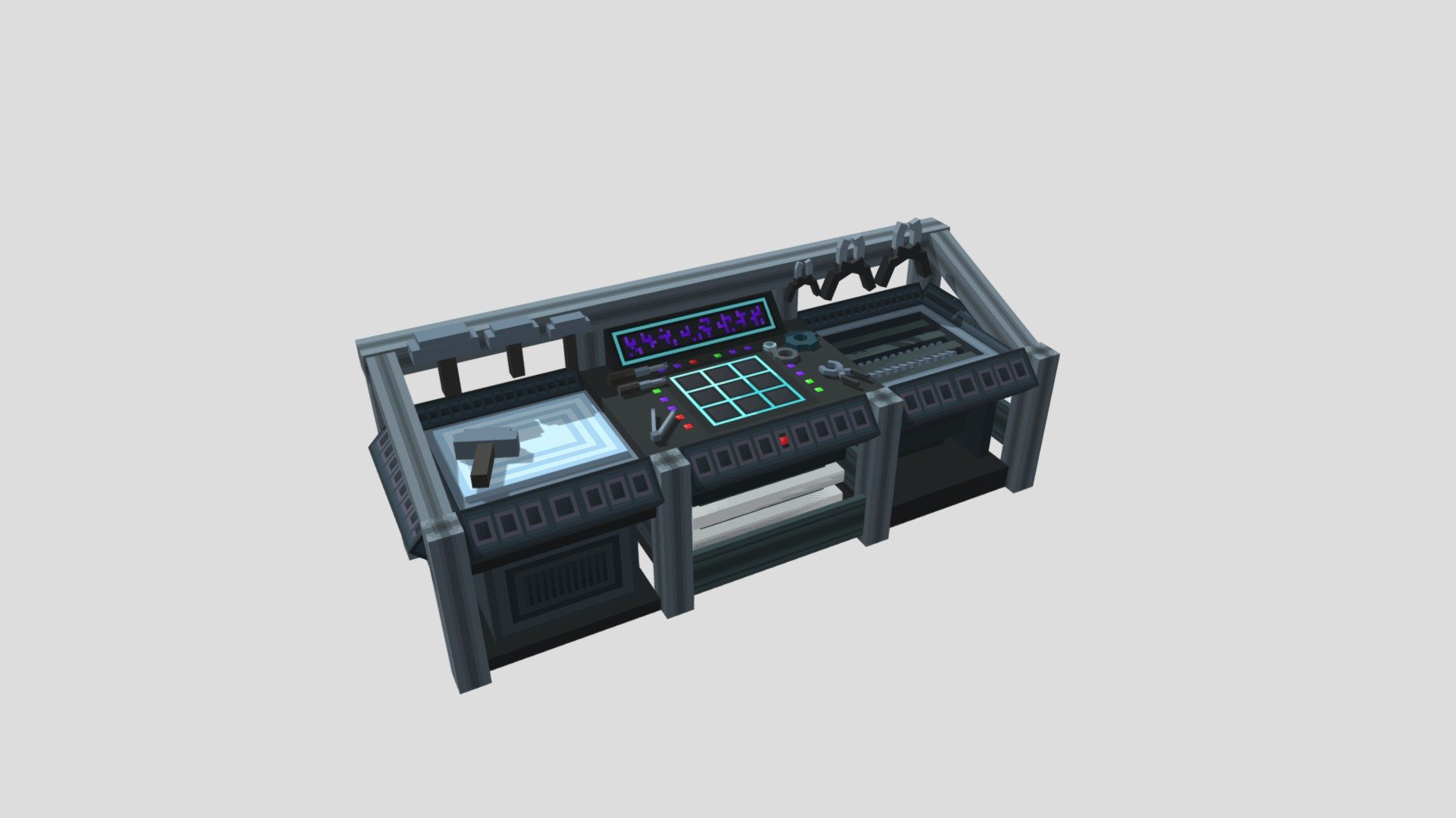 Made for the LostDepths project - Workstation Level 4 - 3D model by AsLan (@AsLane) 3d model