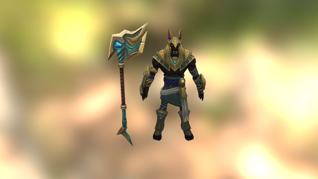 Nasus - 3D model by missvisaloser 3d model