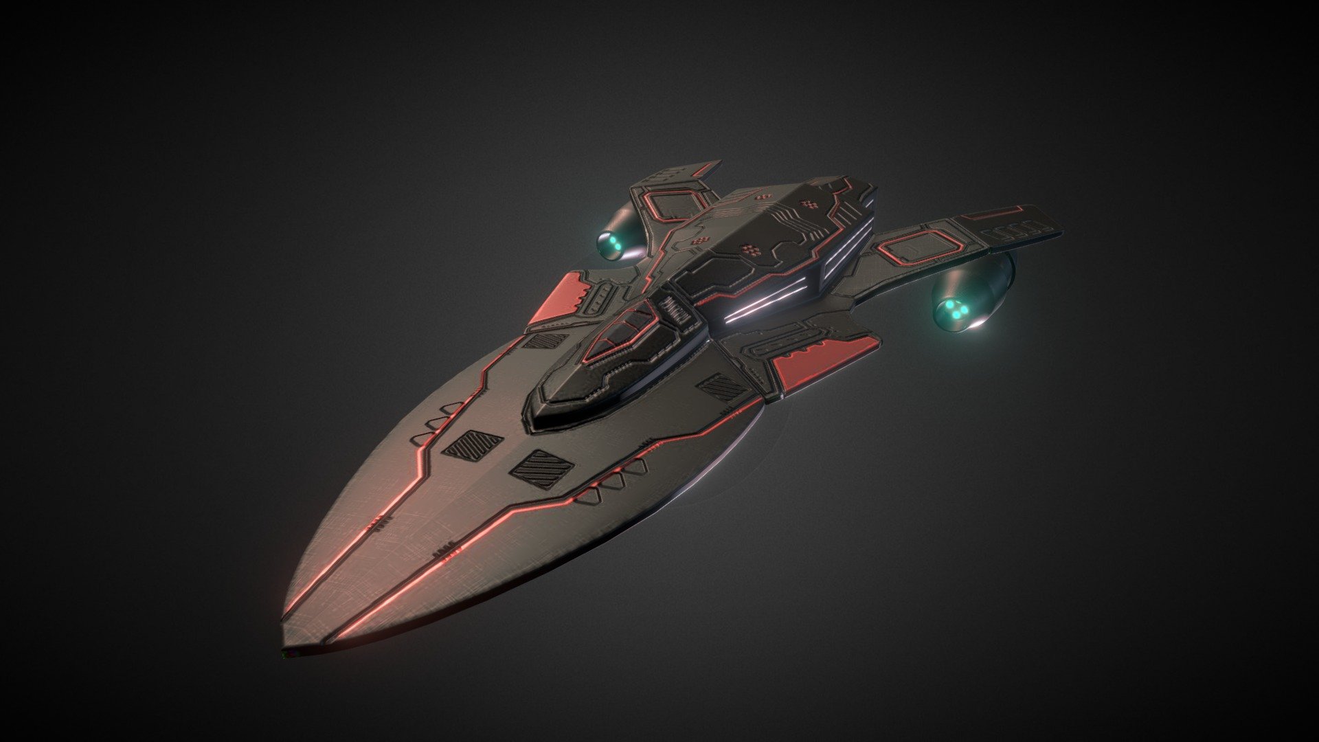 made using Blender, Substance Painter - Scout RS28 - Download Free 3D model by Rakshaan 3d model