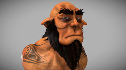 Ogre ogre, homme, sculptris, blender, man, creature, noai