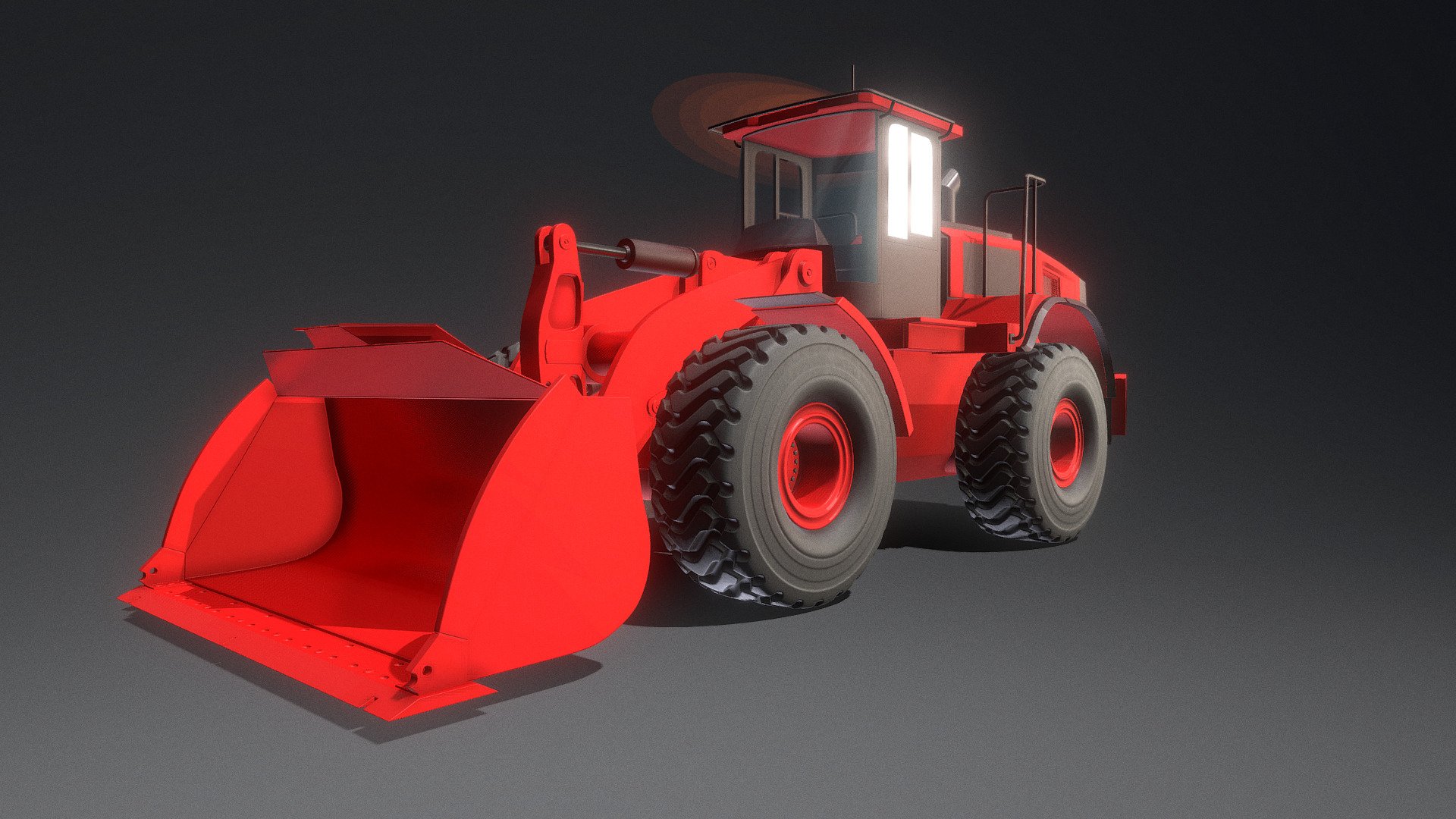 Loader - Radlader (WIP-7) (Rig-Test-2) - Loader - Radlader (WIP-7) (Rig-Test-2) - 3D model by VIS-All-3D (@VIS-All) 3d model
