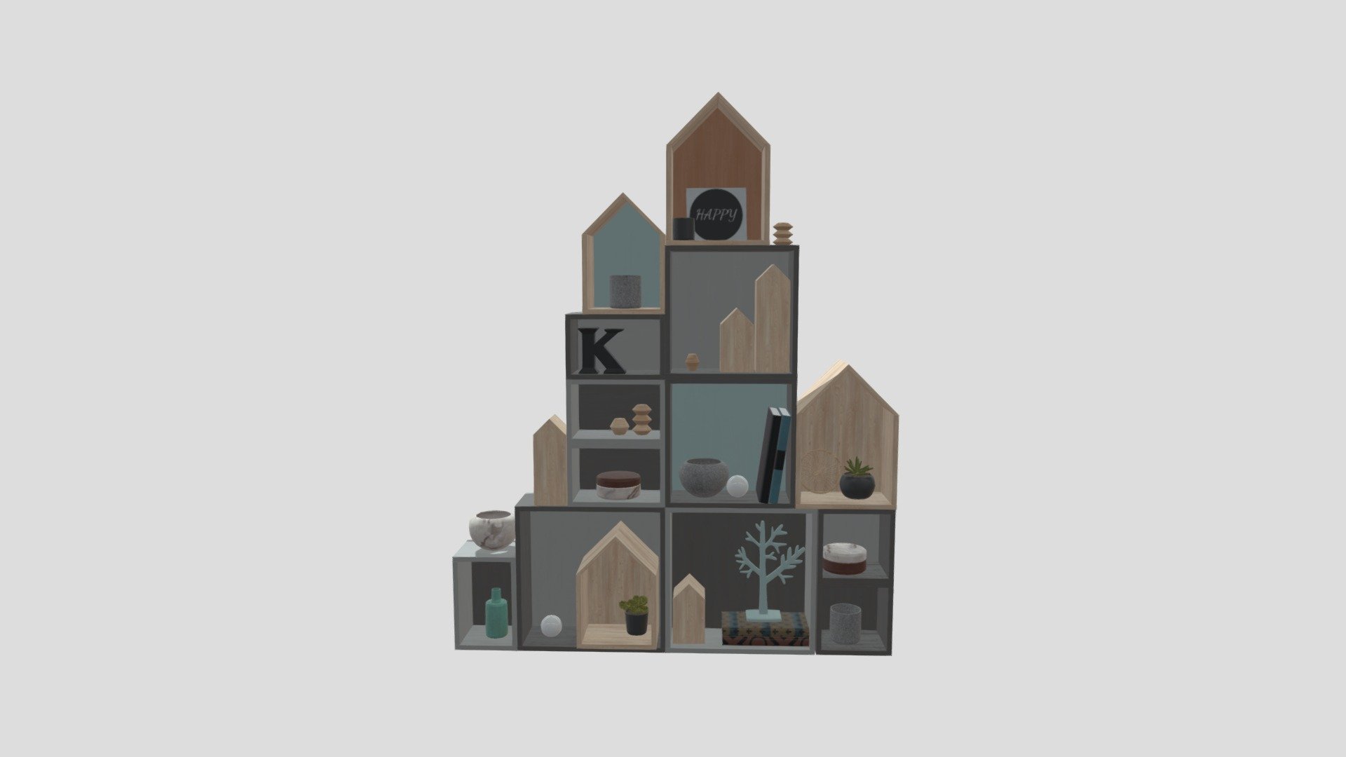 Highly detailed 3d model of child room furniture with all textures, shaders and materials. It is ready to use, just put it into your scene 3d model