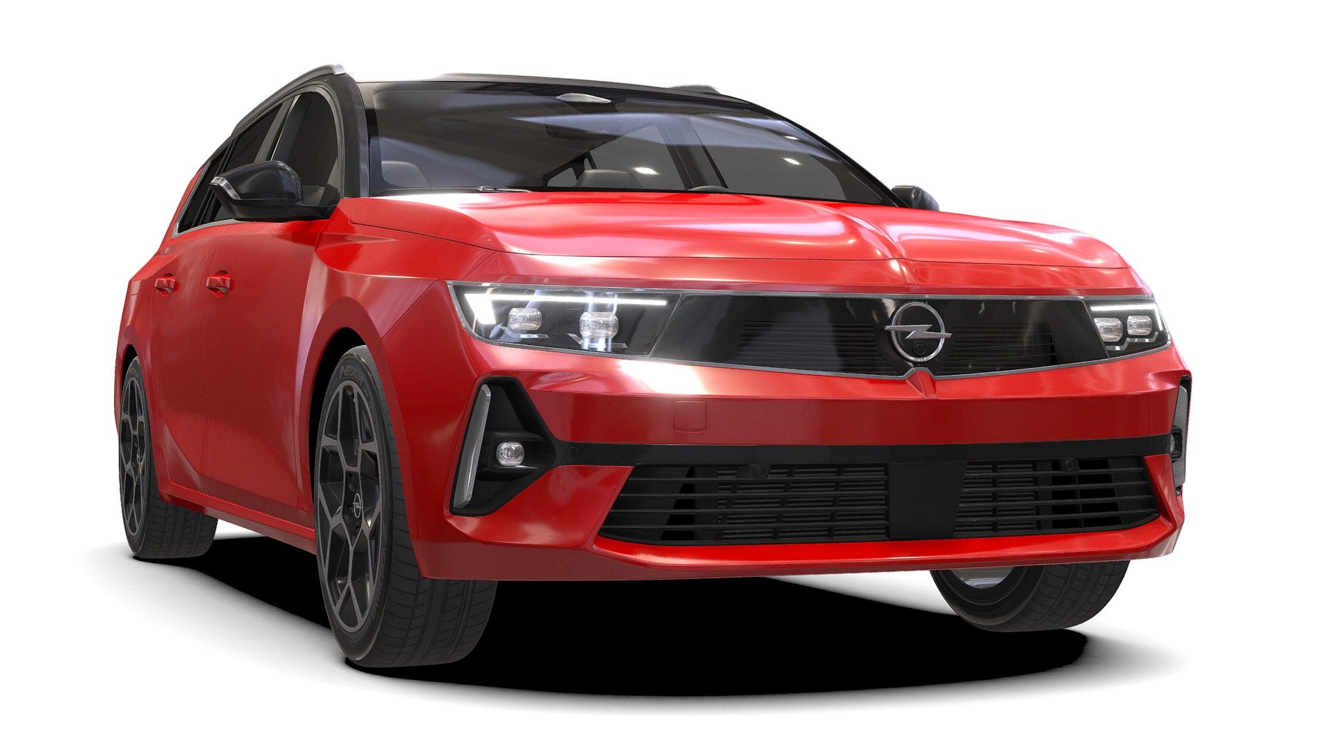 Opel Astra Sports Tourer Plug-in Hybrid - 3D model by autoactiva 3d model