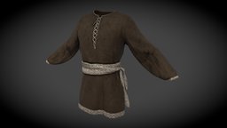 Tunic Sash shirt, medieval, tunic, substancepainter, substance, sash