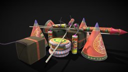 Diwali Indian Firecracker collection 