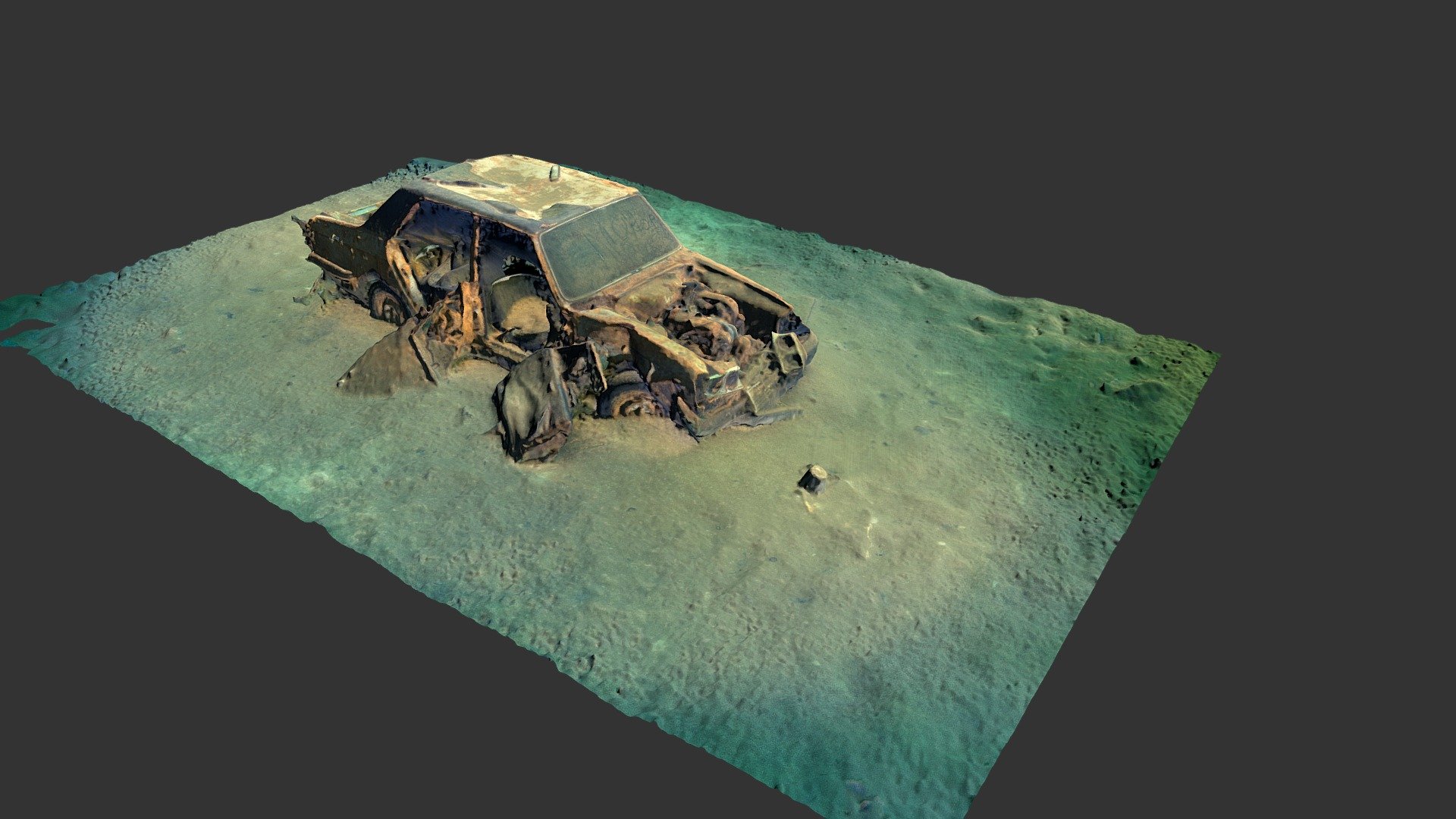 Humber car at Vobster Quay Inland Divesite.

Scanned and processed by Simon Brown   - www.deep3d.co.uk - Humber car - 3D model by Vobster_Quay_Inland_Diving 3d model