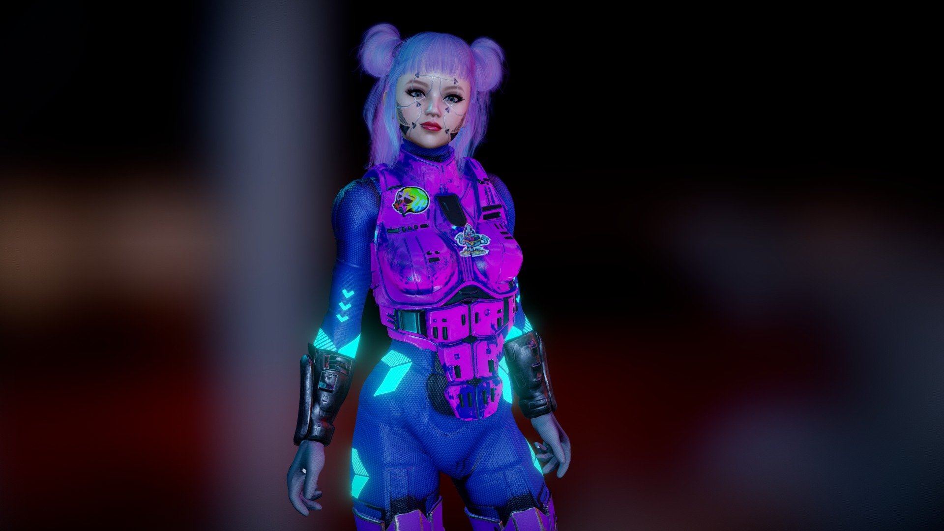 FULL PROYECT: https://www.behance.net/gallery/163019095/GIRL-CARTOON-3D-MODEL-FREE-BY-Oscar-creativo
GIRL CARTOON CYBER BY Oscar Creativo all rights reserved www.oscarcreativo.co
personal use only - GIRL CARTOON CYBER BY Oscar Creativo - Download Free 3D model by OSCAR CREATIVO (@oscar_creativo) 3d model