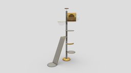 Villa Birch Pet House fbx, blender