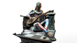 Man With Guitar photogrammetry